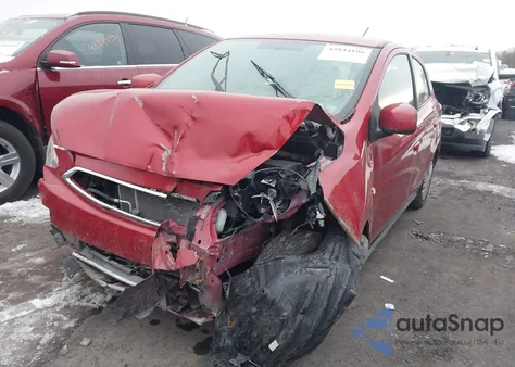 2019 Mitsubishi Mirage Es from USA, damaged, VIN ML32A3HJ7KH005871